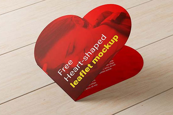 16+ Free Heart Mockups | Free Photoshop Mockups Downloads